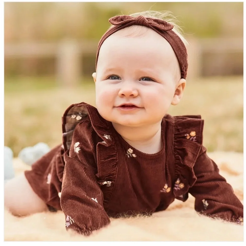 Carter's 3-Piece Corduroy Bubble Romper Set - Baby Girl